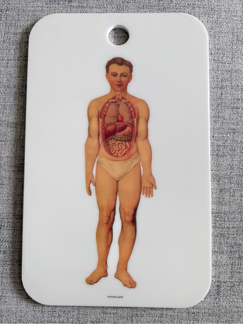 Kikkerland The Husband Chopping Board Male Anatomy Cutting Board